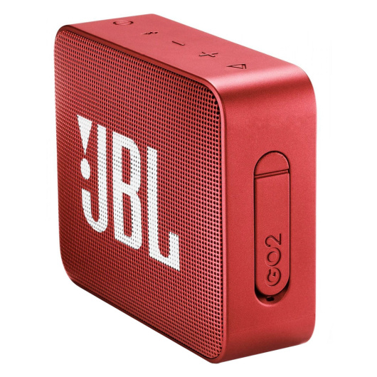 Портативная Bluetooth-колонка JBL GO 2 красная