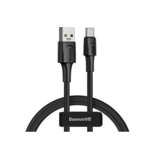 Кабель USB BASEUS White Series, USB VOOC - Type-C, 5A, 2 м, Черный