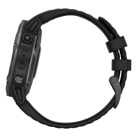 Умные часы Garmin Fenix 6 Sapphire Wi-Fi NFC, серый/черный