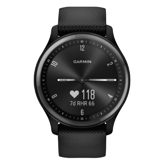 Умные часы Garmin Vivomove Sport черный/черный