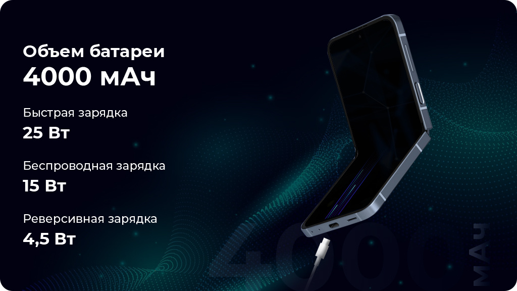 Samsung Galaxy Z Flip 6 F7410 12/256Gb Global Серый