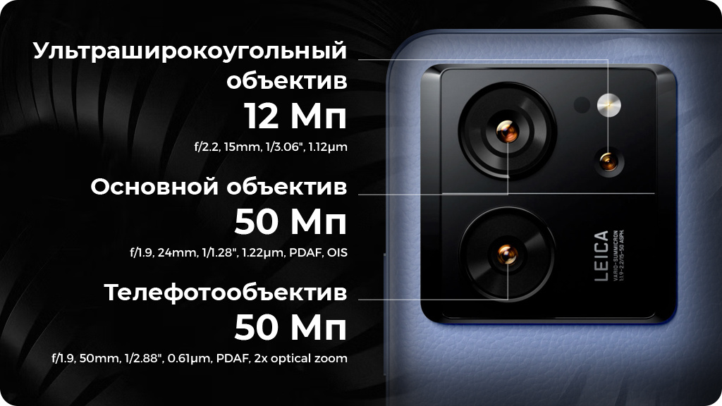 Xiaomi 13T 8/256Gb РСТ Зеленый (Leica)