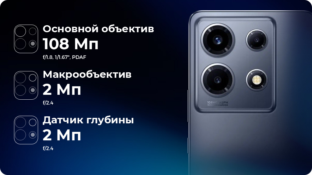 Infinix Note 30 VIP 12/256Gb Черный