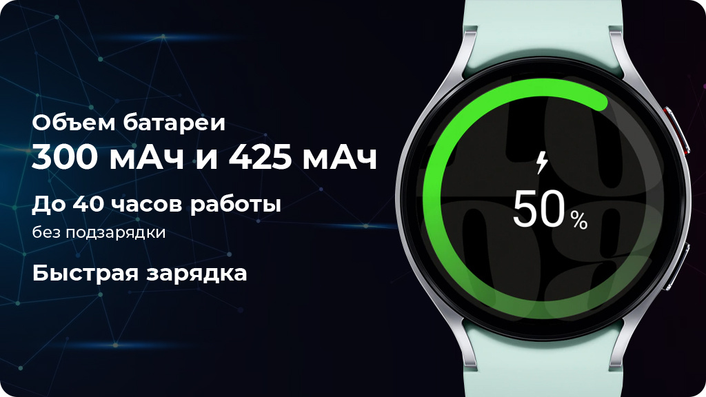 Умные часы Samsung Galaxy Watch 6 Wi-Fi NFC 40мм, графит