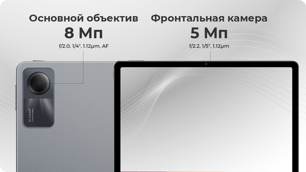 Планшет Xiaomi Redmi Pad SE 8/256Gb WIFI Серый РСТ