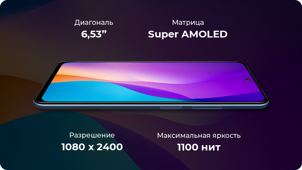 Xiaomi Poco M5s 8/256Gb (NFC) Синий Global Version